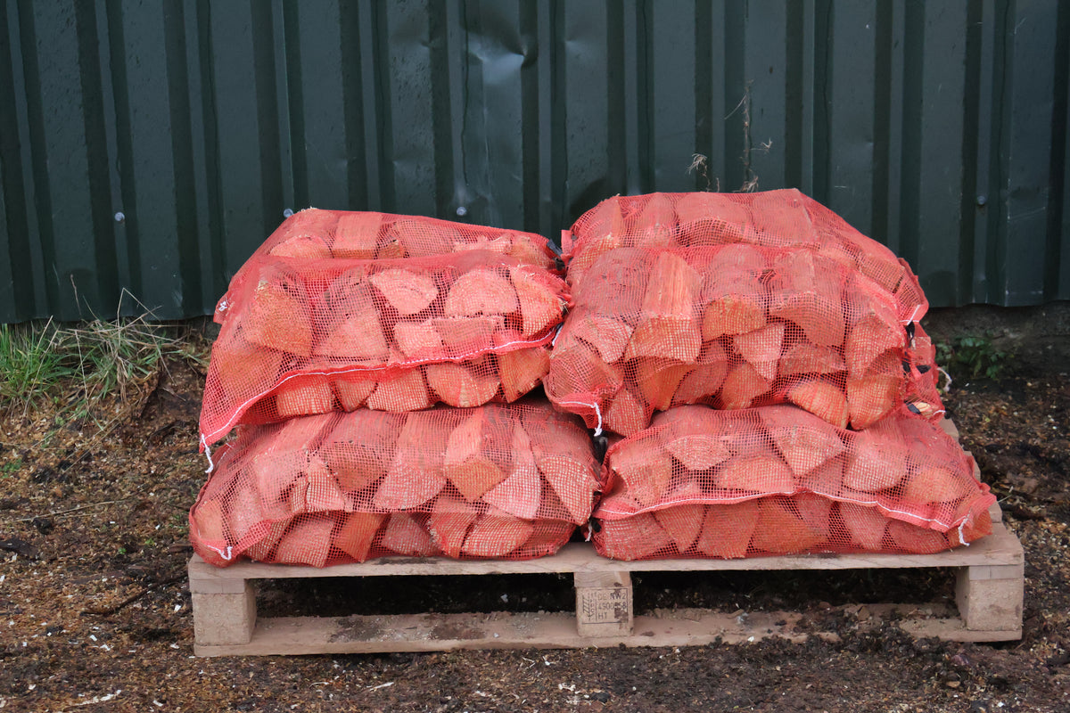 Net Bags of Softwood Logs